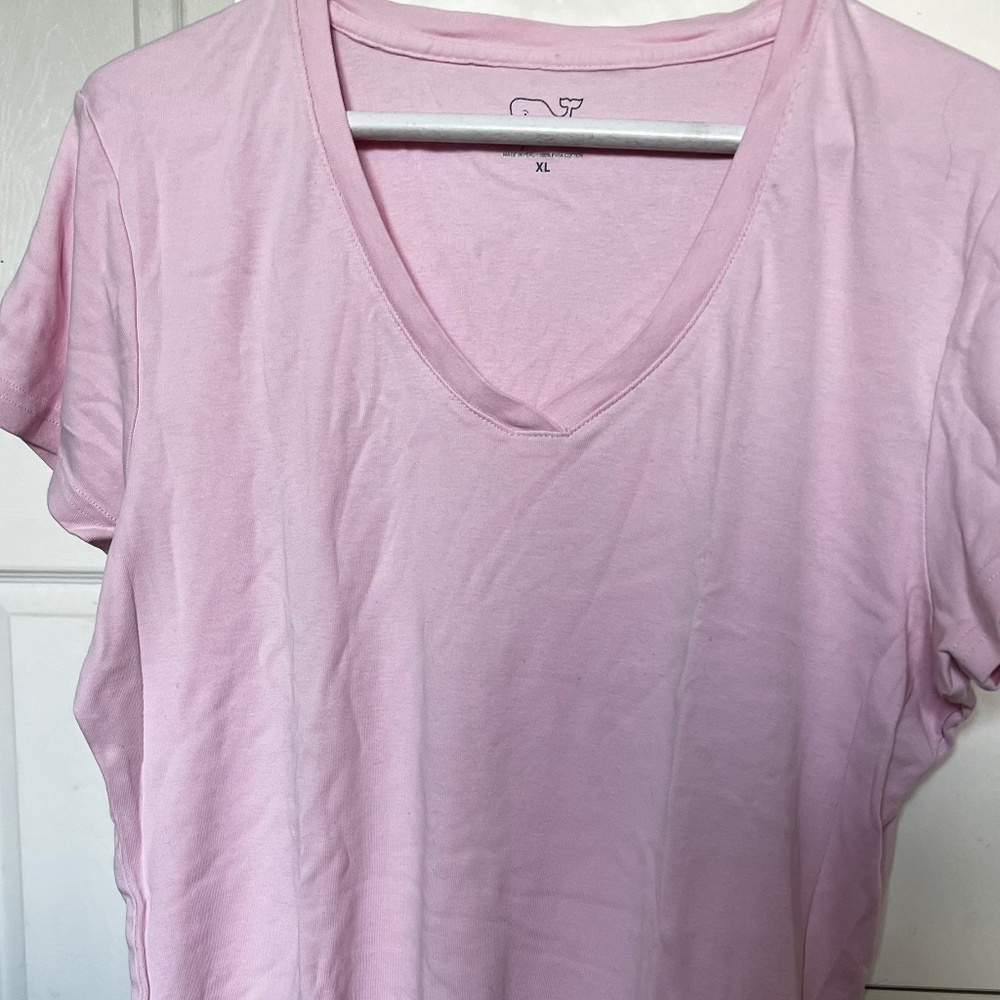 Cotton V-neck shirt